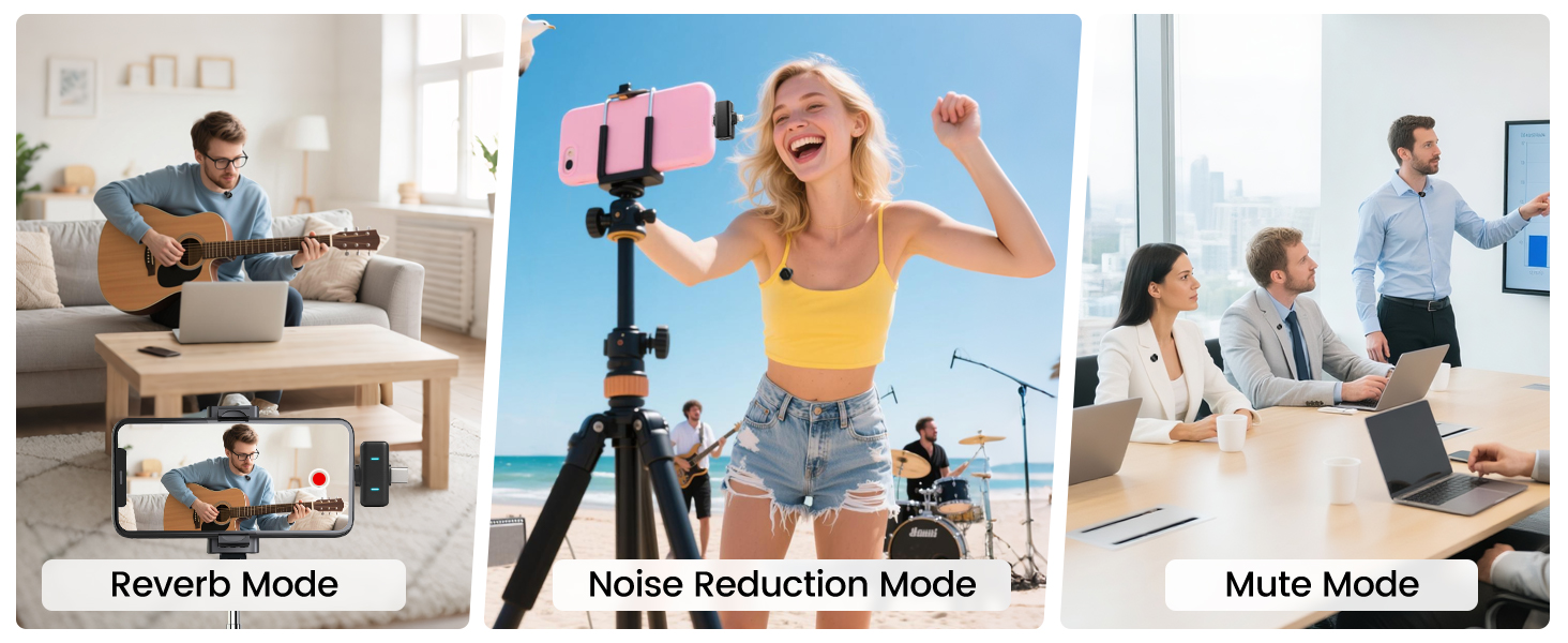 Wireless Lavalier Microphones