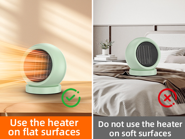 use on flat surfaces