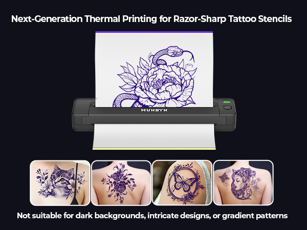 MUNBYN Tattoo Stencil Printer ITP06