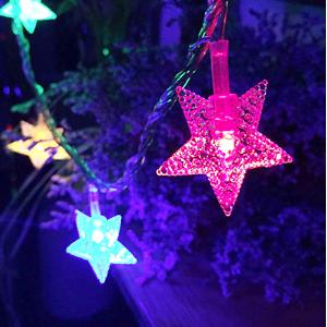 33ft 100 LED Star String Lights