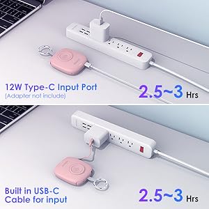 Two Ways for Recharge Power Bank