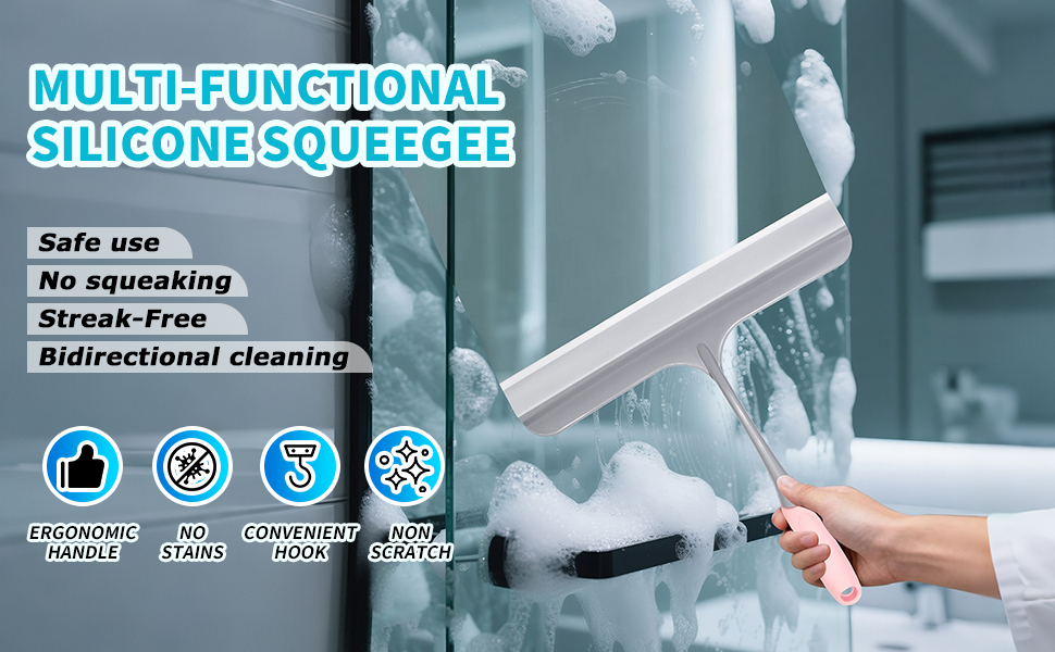 alpenkok squeegee for shower glass