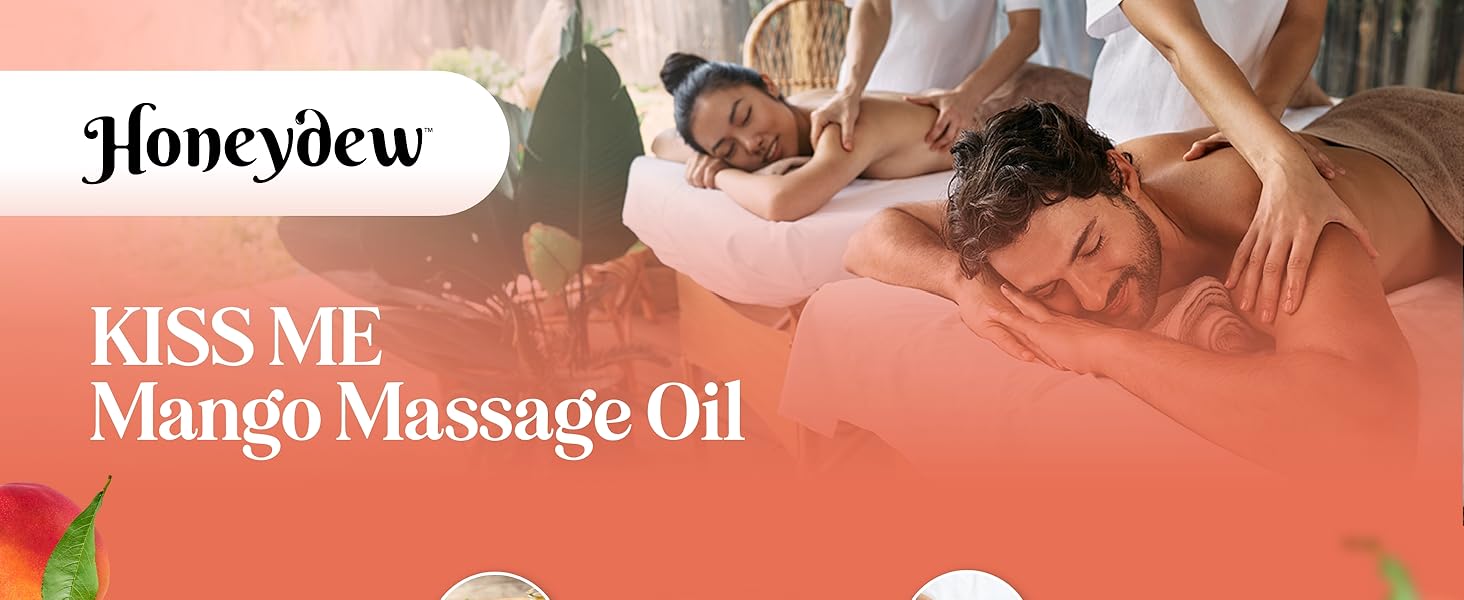 Kiss Me Mango Edible Masssage Oil