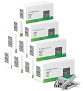 EcoElectronix Standard Staples - Jam-Free Staples Compatible with Most Desktop Staplers - 1/4" Le...