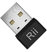 Rii Mouse Jiggler,Undetectable Mouse Mover Jiggler Automatic Mouse Mover Wiggler USB Port for Com...