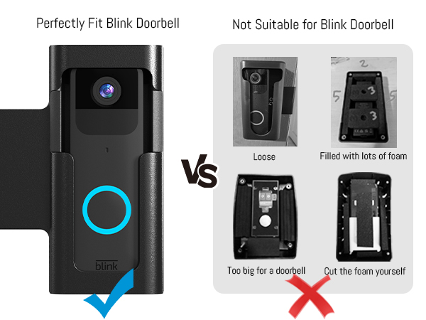 blink video doorbell anti theft mount