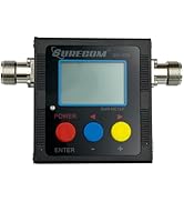 Mcbazel Surecom SW-102D-S VHF/UHF 125-525Mhz 120W V.S.W.R. &amp; Power Meter (SO239 Connector)