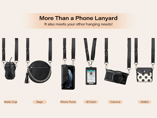 clip and go phone strap with wallet