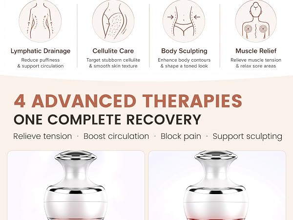 Smart Cupping Massager,Cellulite Massager , Body Sculpting Device, Lymphatic Drainage Massager