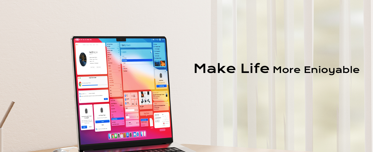 Clear Acrylic Laptop Stand for Desk computer stand for laptop acrylic desk accessories