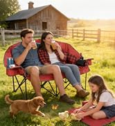 Pcuauld double camping chair