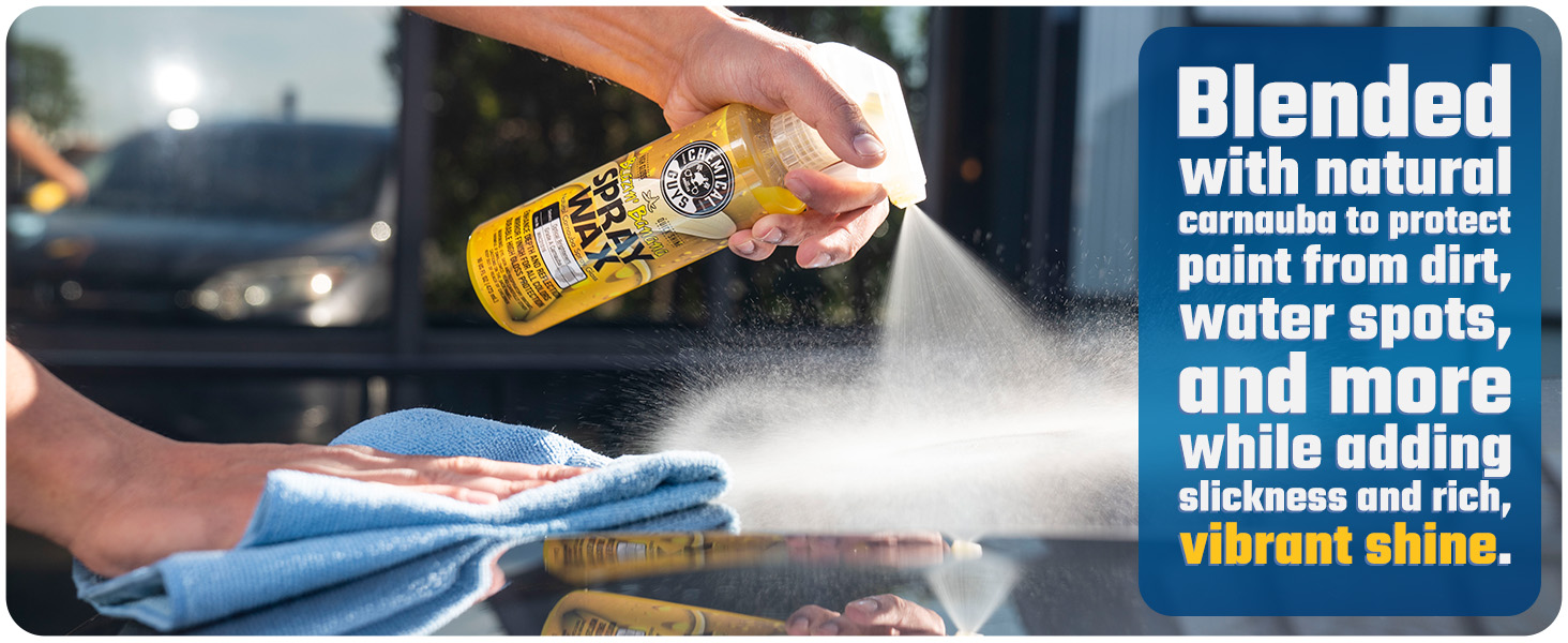 Blazin Banana Sprayable Car Wax from Chemical Guys