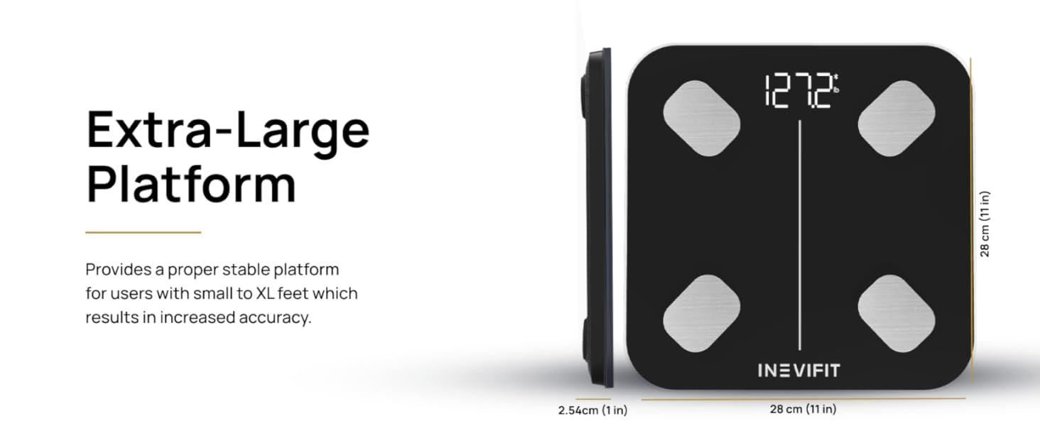 I-BF004 - Bluetooth Smart Body Fat Scale - Premium A+