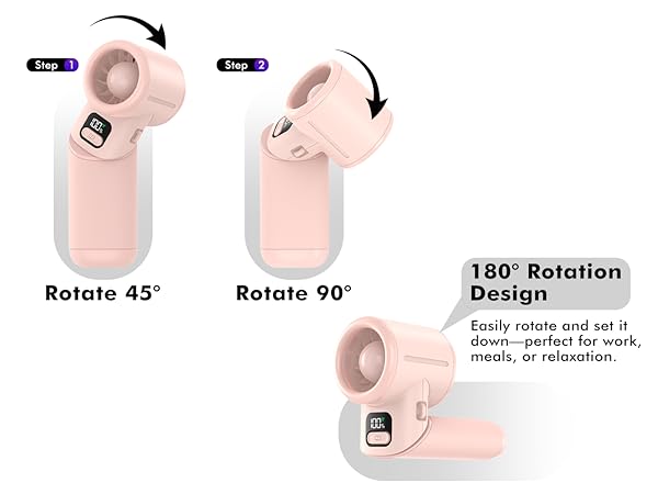 amacool portable fan rechargeable