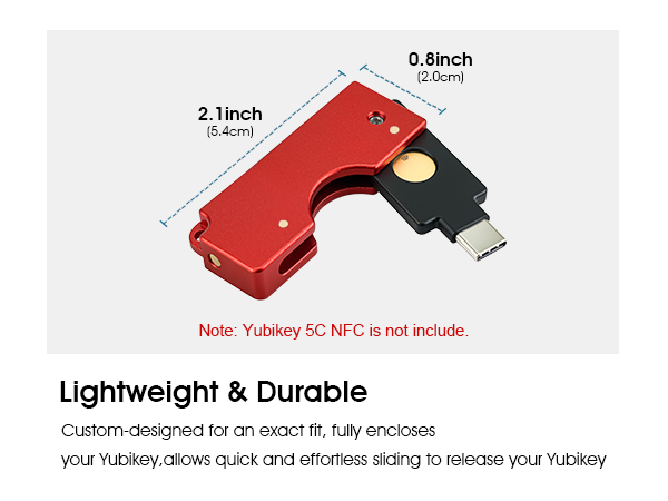 full protect flip case for yubikey 5C NFC