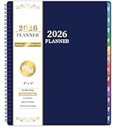 2026 Planner - 2026 planner weekly and monthly, Jan.2026-Dec.2026, 9"×11", Planner 2026 Weekly an...