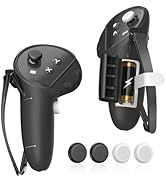 Silicone Grip Case for Meta Quest 3, TanReginal Accessories for Meta Quest 3 with Adjustable Knuc...