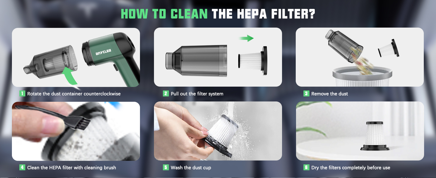 wireless handheld car vacuum cleaner strong suction handheld vacuum cordless hand vacuum dust vacuum