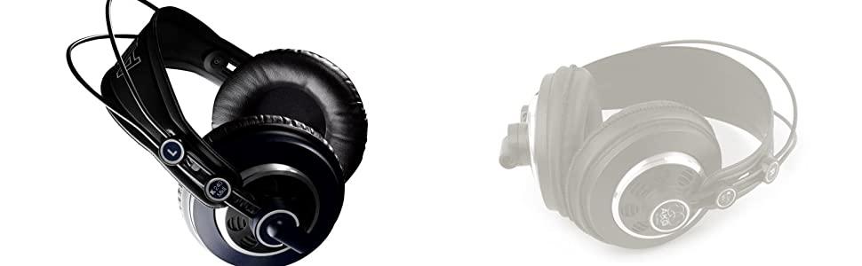 AKG K240 MKII Semi-Open Over-Ear Studio Headphones