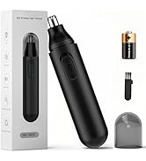 KAMISAFE Ear and Nose Hair Trimmer for Men Women - Painless Battery Operated Nose Ear Hair Trimme...