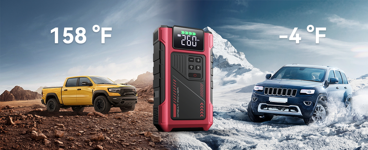 portable battery jump starter for car