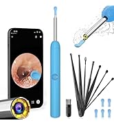 Ear Wax Removal, Ear Cleaner with Camera with 1080P, Ear Wax Removal Tool with 6 LED Light, Ear W...