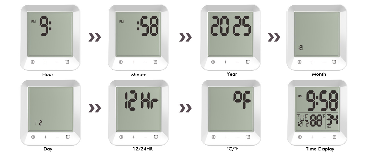 digital shower clock waterproof bathroom timer