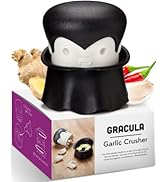 OTOTO Gracula Garlic Crusher also for Ginger, Nuts, Chili, Herbs - Twist Top Mincer &amp; Easy Squeez...