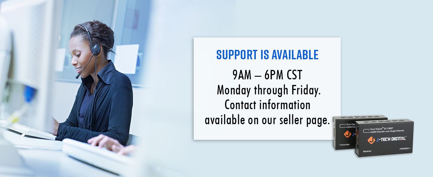 Support available 9am - 6pm cst