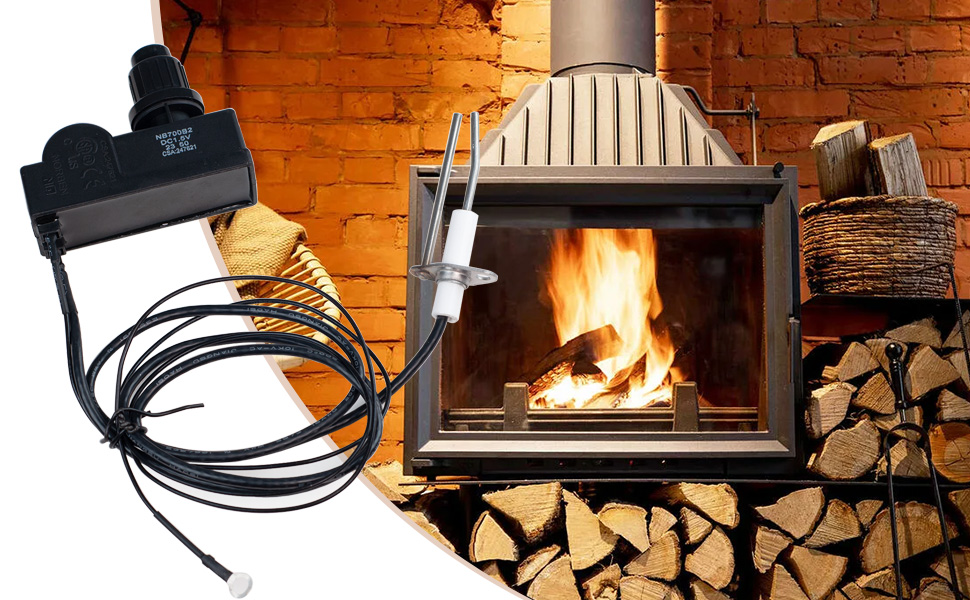 Gas Fireplace Fire Pit Flame Failure Safety Control Valve Kit