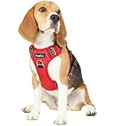 Funfox Dog Harness No Pull, Adjustable Pet Vest Harness, Super Soft Material with Vertical Handle...