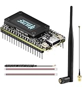 WiFi LoRa 32 V4 Development Board with 0.96" OLED ESP32S3 WiFi & BLE Module SX1262 LoRa Node 28dB...