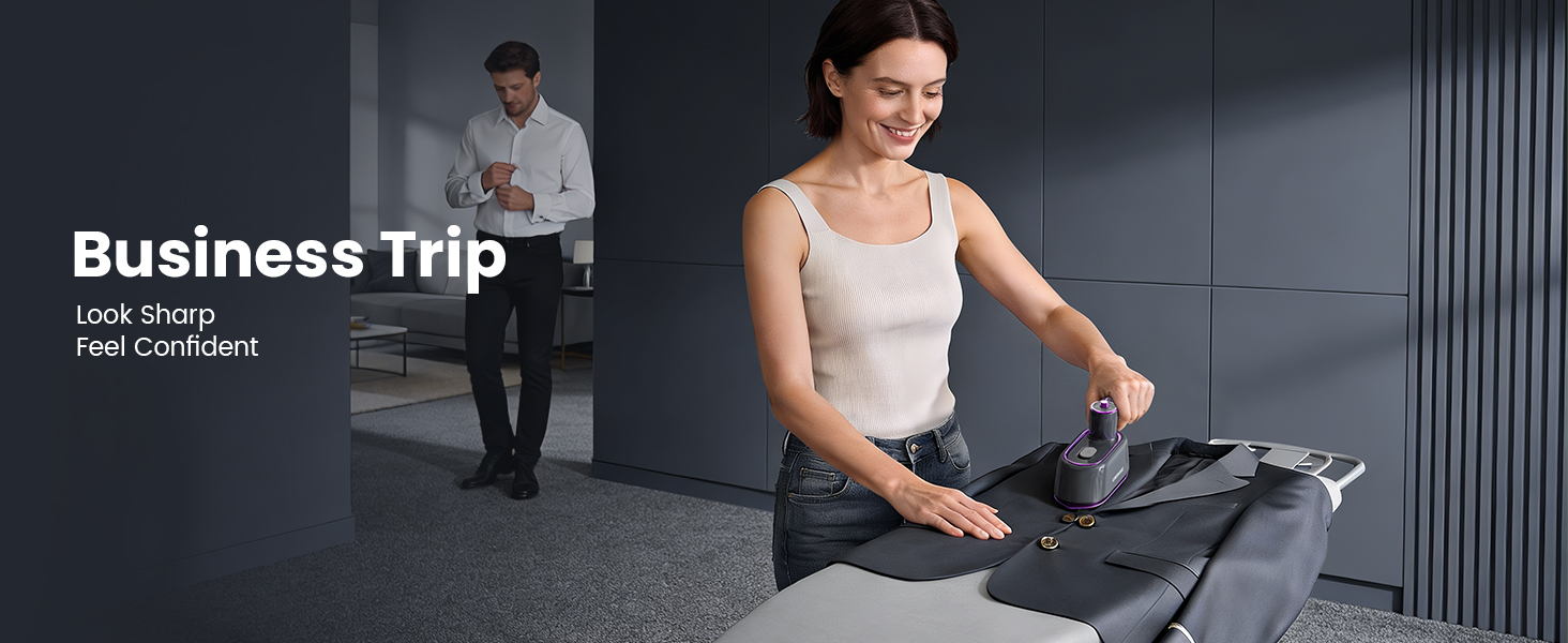 business travel steamer