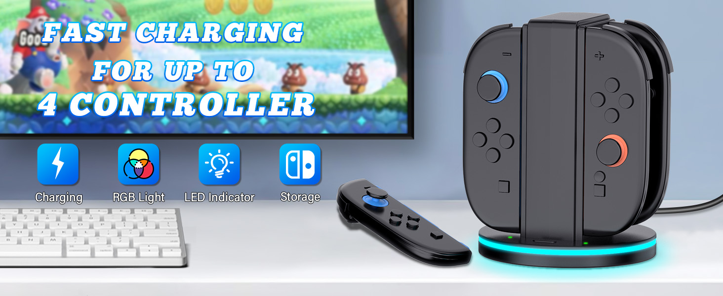 Switch 2 joy- con charger