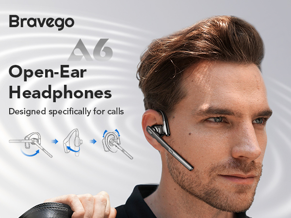 Open-Ear Headphones,Designed specifically for calls