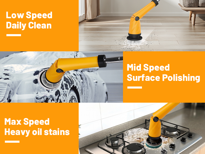 electric spin scrubber