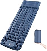 Camping Sleeping Pad | Ultra Lightweight &amp; Compact | Ergonomic Camping Mattress for Indoor &amp; Outd...