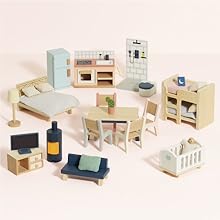ME040 luxury dolls house starter complete furniture set