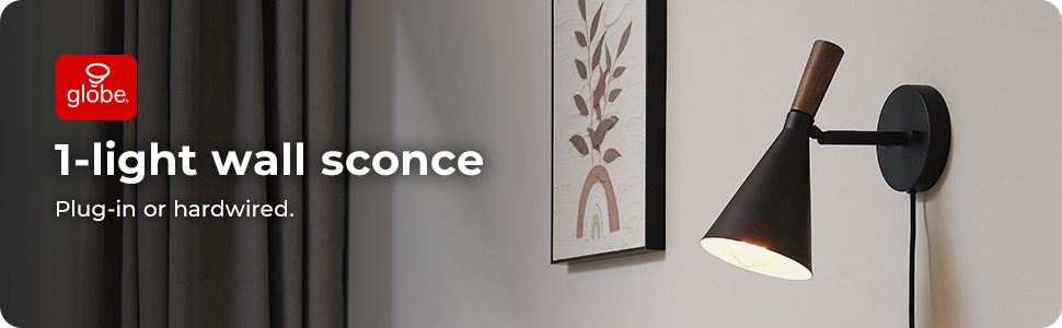 1-light wall sconce
