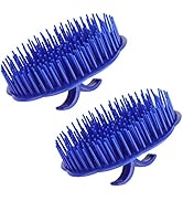 Segbeauty Hair Scalp Brush, 2Pcs Palm Massage Shampoo Brushes, Men Beard Comb Scalp Scrubber Flor...