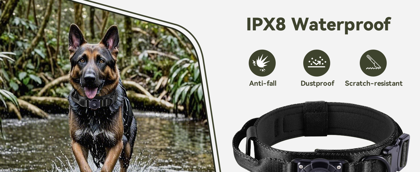 airtag dog collar waterproof