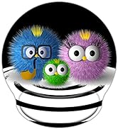 eyscar Mouse Pad Wrist Support Ergonomic Memory Foam - Lightweight Rest Nonslip Mousepad for Offi...