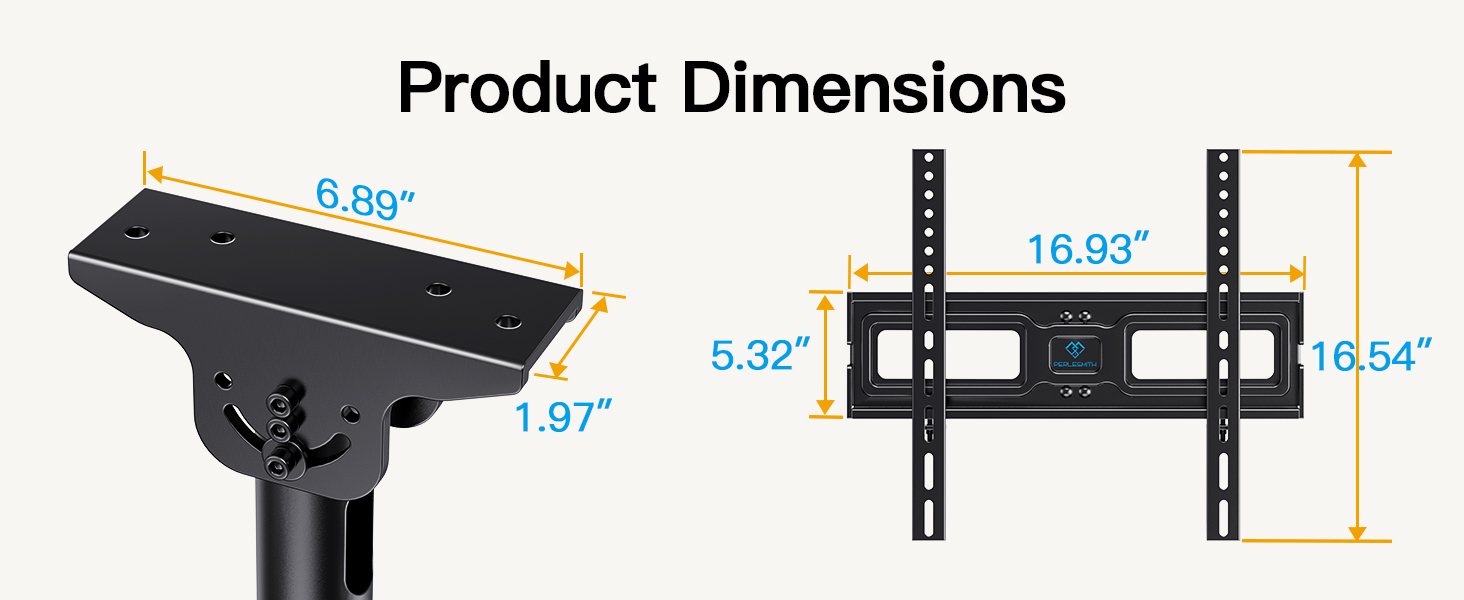 TV ceiling mount