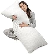 ELAORY Body Pillow, Memory Foam Body Pillow for Adults, Long Pillow for Bed Sleeping, Big Large F...