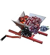 SQUEEZE master Grape Berry Wine Fruit Manual Crusher Grinder -7 Litre Large Stainless Steel- for ...