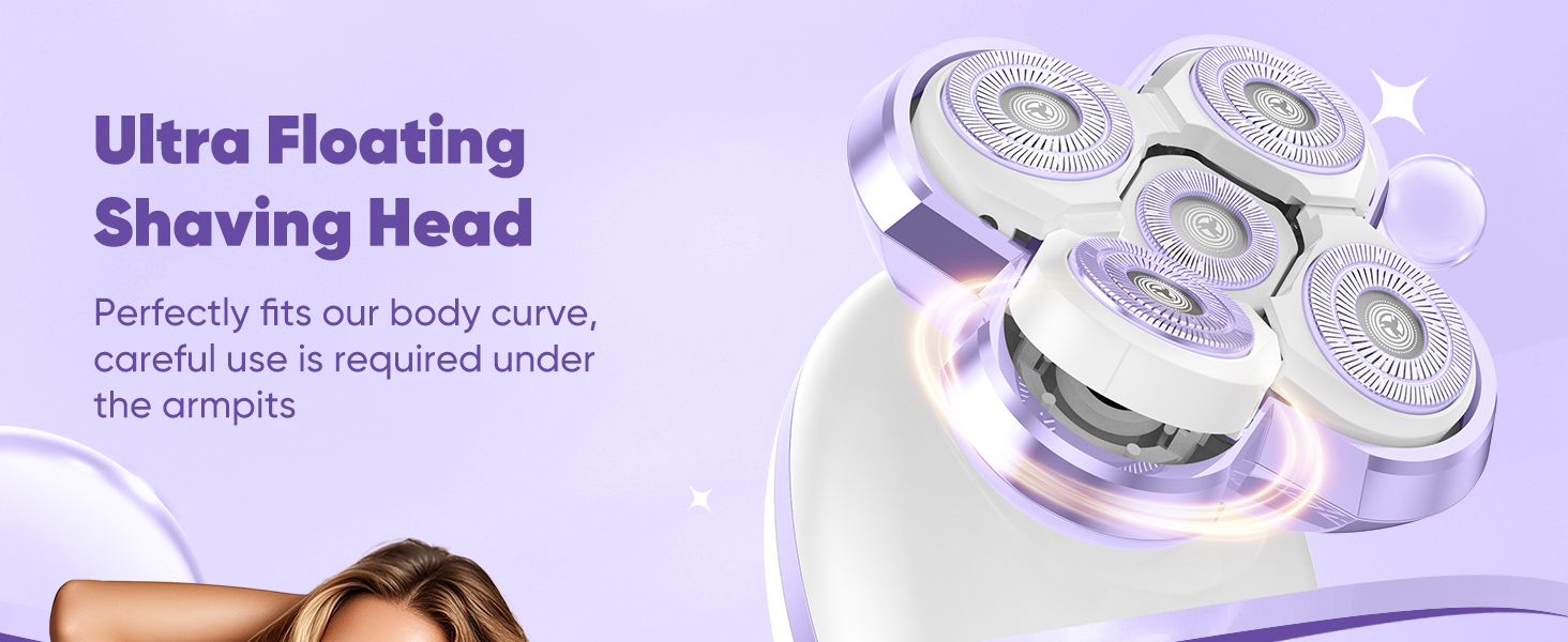 ultra floating shaving head