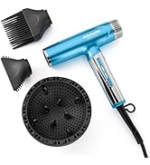 BaBylissPRO Nano Titanium Professional Nano Light Ionic Dual-Voltage Lightweight Hair Dryer, Port...