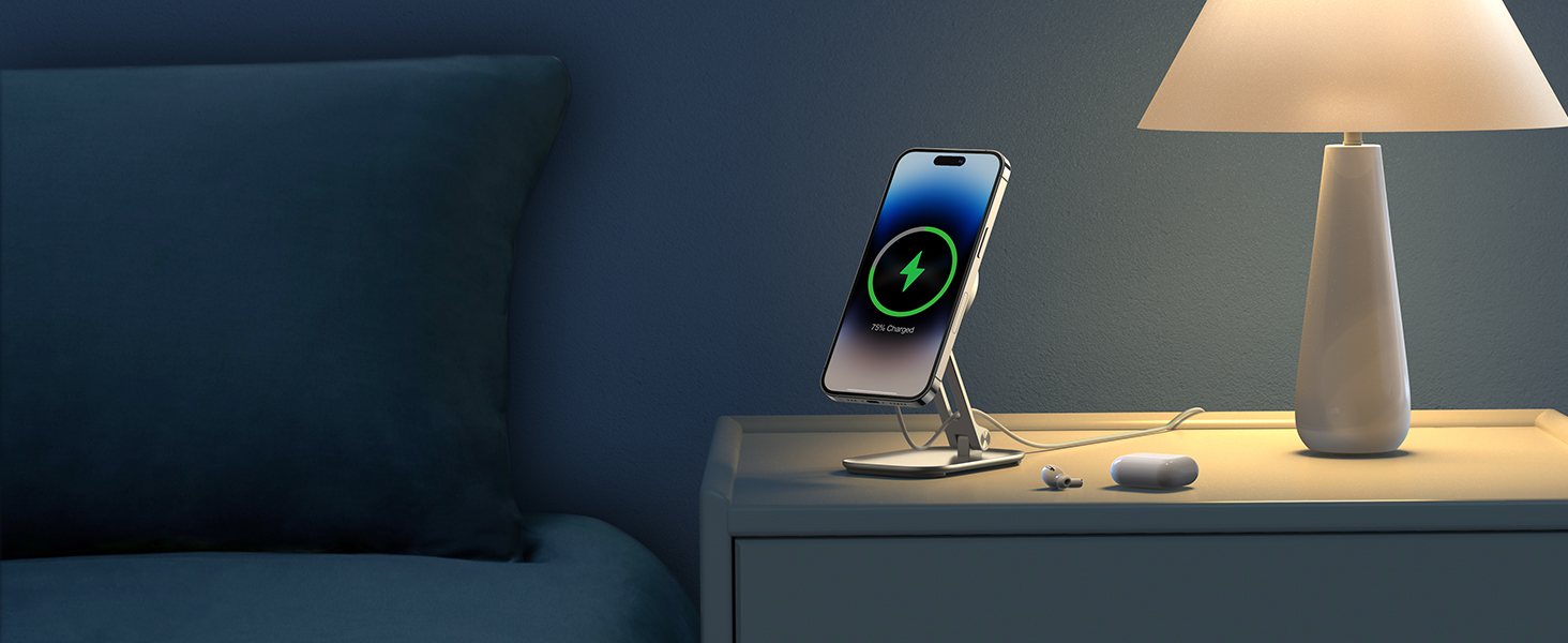 Lamicall Phone Stand for Apple MagSafe Charger Holder 