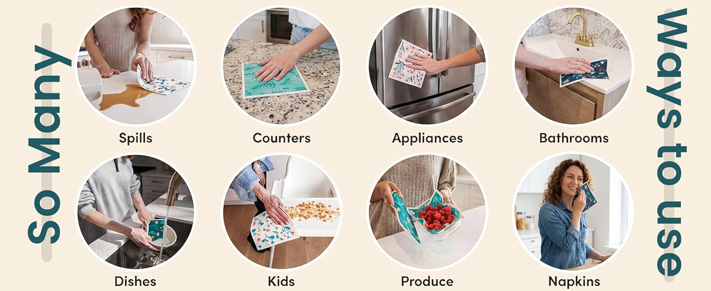 reuseable cleaning cloths