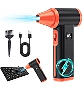 Larkeey Compressed Air Duster Rechargeable Electric Duster for PC Keyboard Cordless Car Dryer 130...